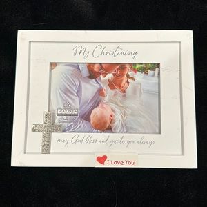 Brand new Hallmark “My Christening “photo frame